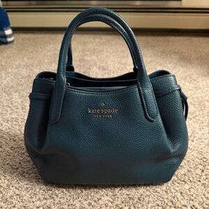 Kate Spade- Mini Dumpling in Peacock Sapphire
